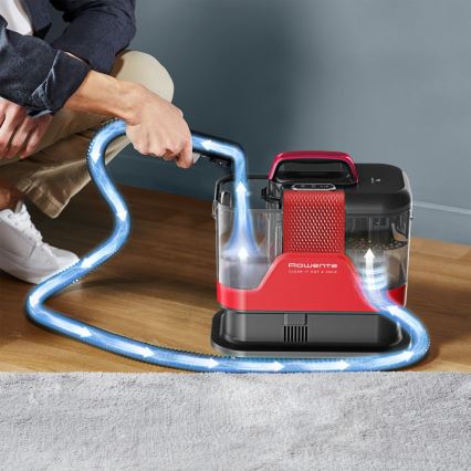 Rowenta - Lavadora extratora CLEAN IT HOT & COLD ANIMAL 1150W/230V