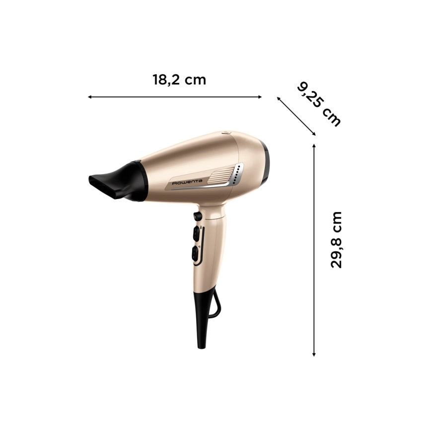 Rowenta - Secador de cabelo PRO EXPERT 2200W/230V