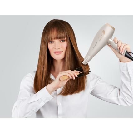 Rowenta - Secador de cabelo PRO POWER 2200W/230V cor creme