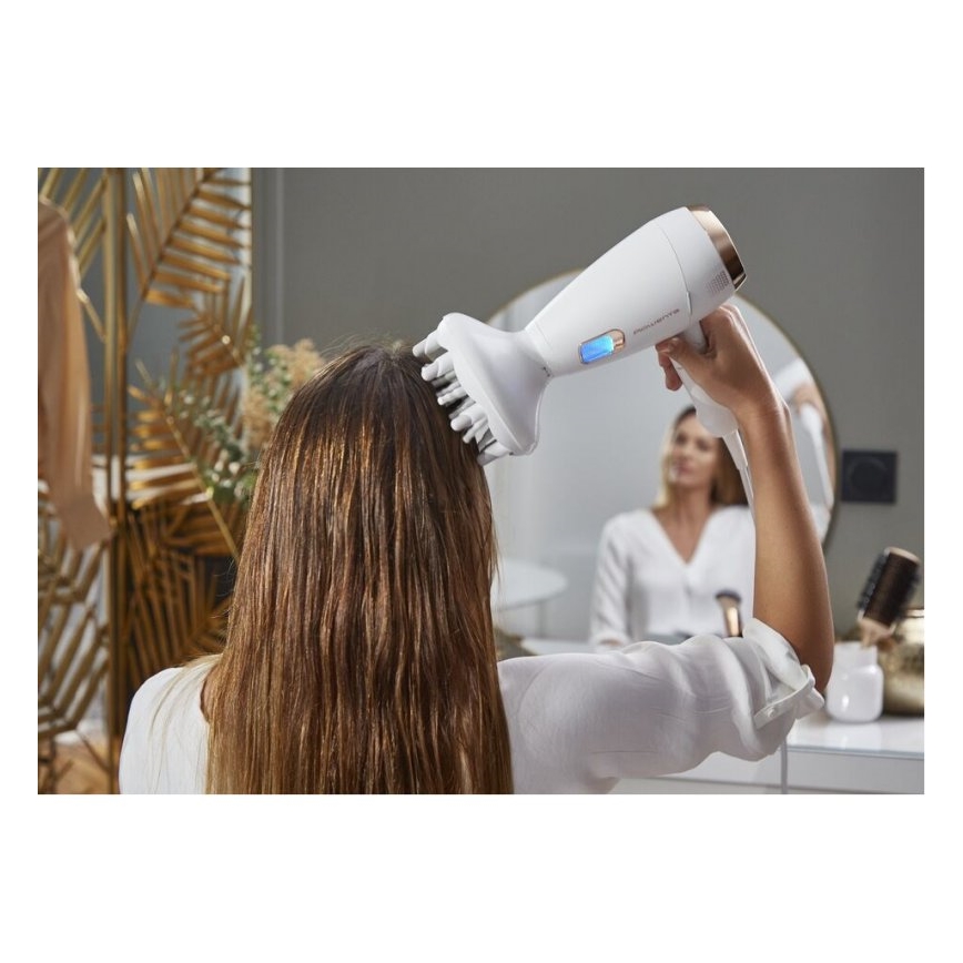 Rowenta - Secador de cabelo ULTIMATE EXPERIENCE 2200W/230V branco
