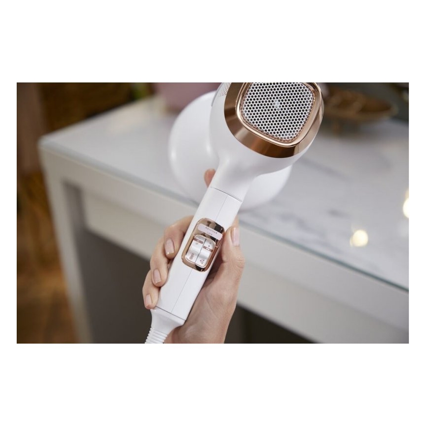 Rowenta - Secador de cabelo ULTIMATE EXPERIENCE 2200W/230V branco