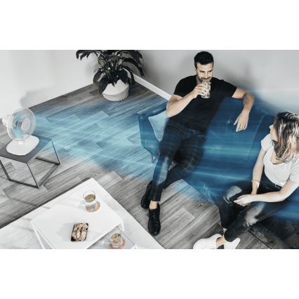 Rowenta - Ventilador de mesa ESSENTIAL 28W/230V diâmetro 25 cm branco