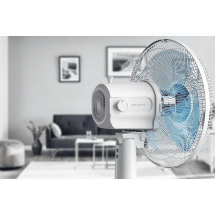 Rowenta - Ventilador de mesa ESSENTIAL 28W/230V diâmetro 25 cm branco