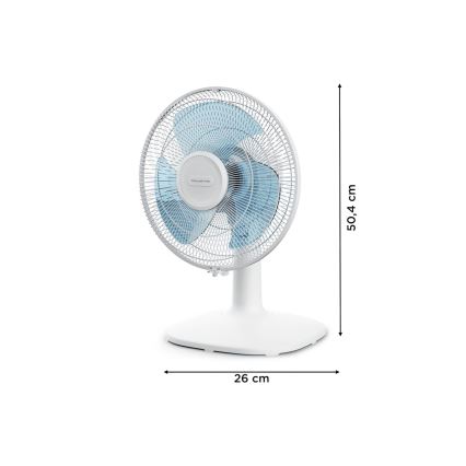 Rowenta - Ventilador de mesa ESSENTIAL 28W/230V diâmetro 25 cm branco