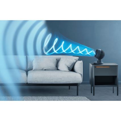 Rowenta - Ventilador de mesa TURBO SWIFT COMPACT 230V azul + controlo remoto