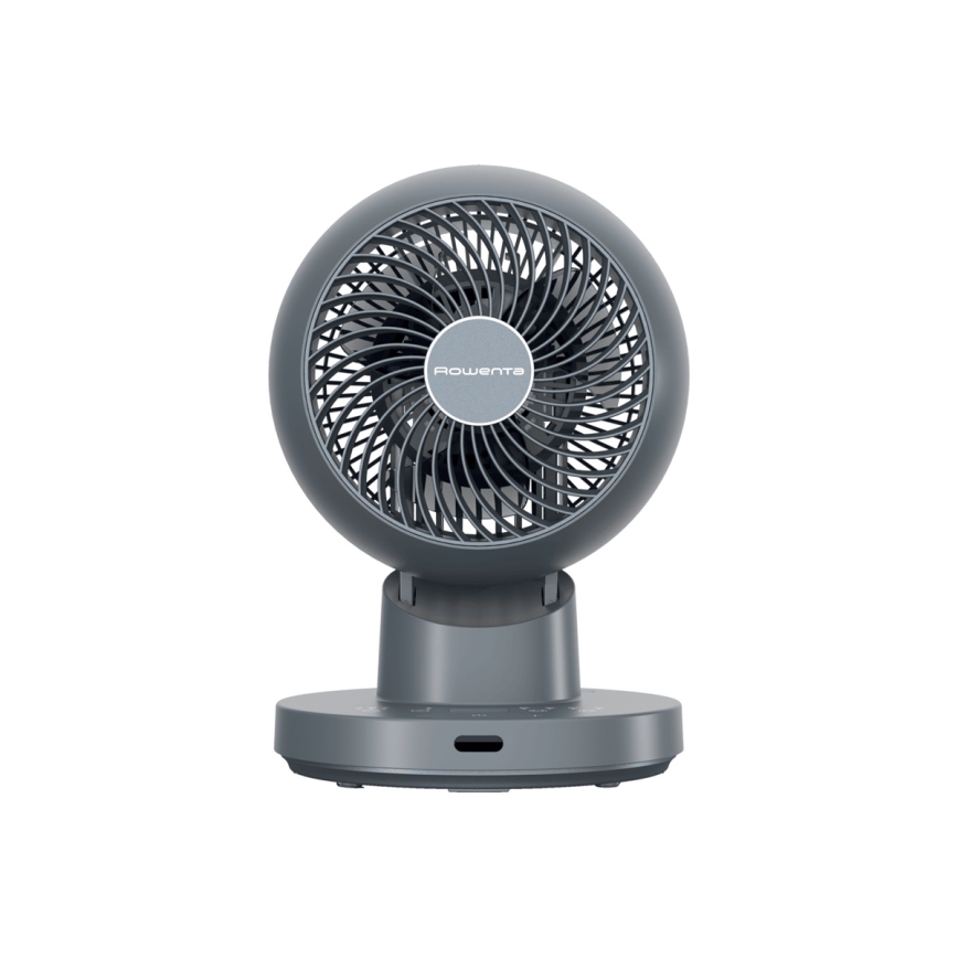 Rowenta - Ventilador de mesa TURBO SWIFT COMPACT 230V azul + controlo remoto