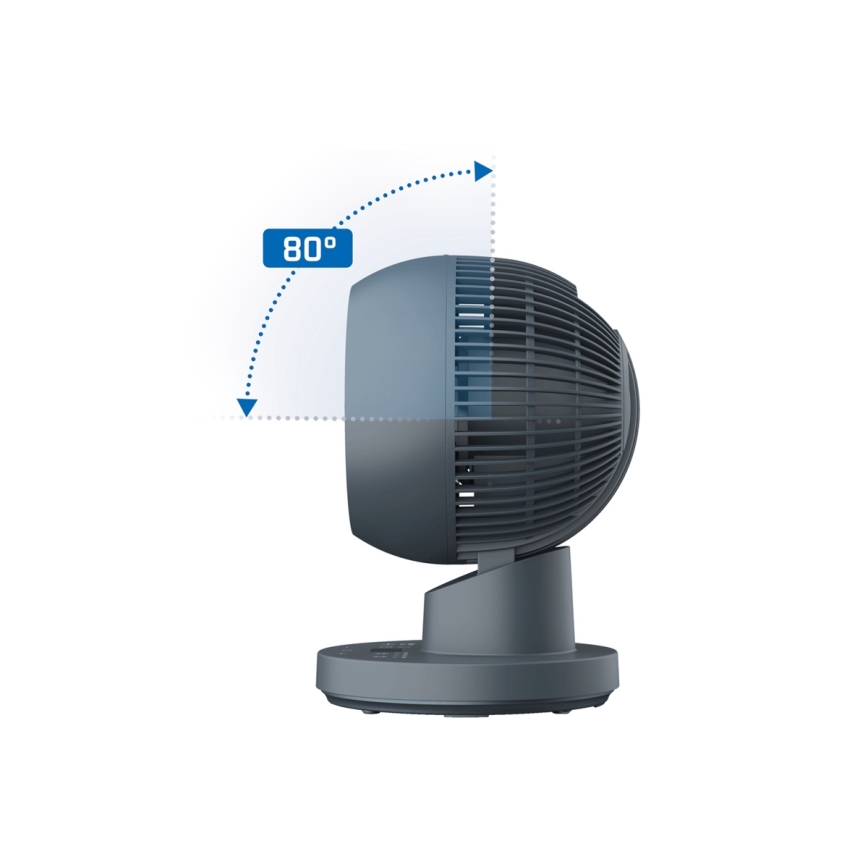 Rowenta - Ventilador de mesa TURBO SWIFT COMPACT 230V azul + controlo remoto