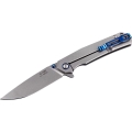 Ruike RUP801SF - Canivete de bolso dobrável 20 cm prata