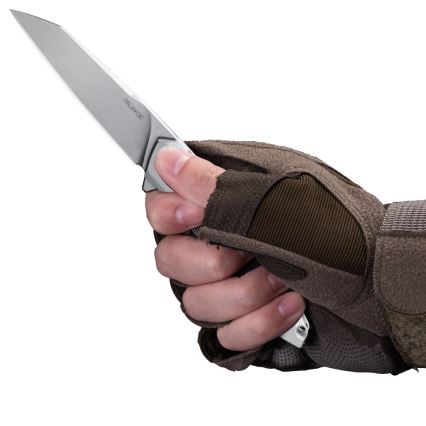 Ruike RUP831SSA - Faca compacta dobrável 19,5 cm prateado