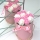 Sabonete de espuma em forma de rosas PINK