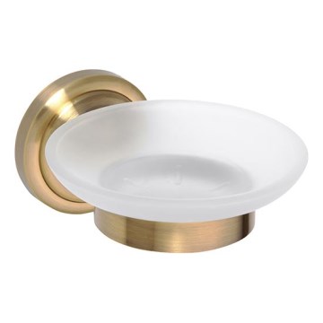 Saboneteira 11 x 6,5 cm, bronze