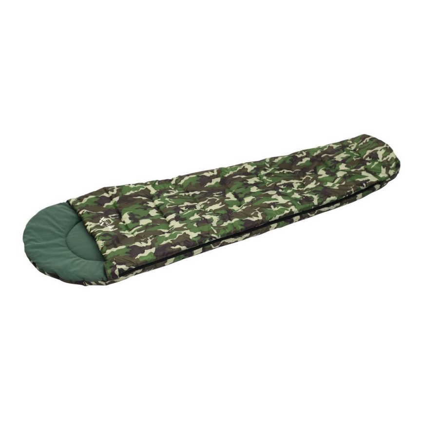 Saco de cama camuflagem múmia