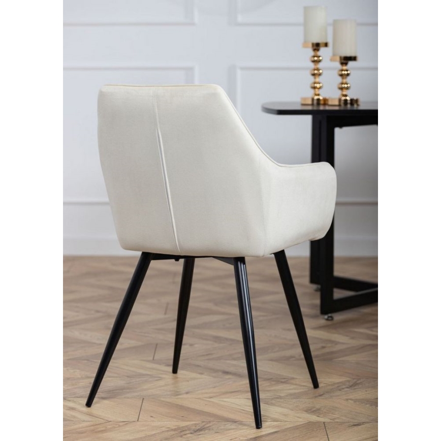 CONJUNTO 2x Cadeira de Jantar SAMETTI creme