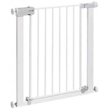 Safety 1st - Grade de protecție AUTO CLOSE albă