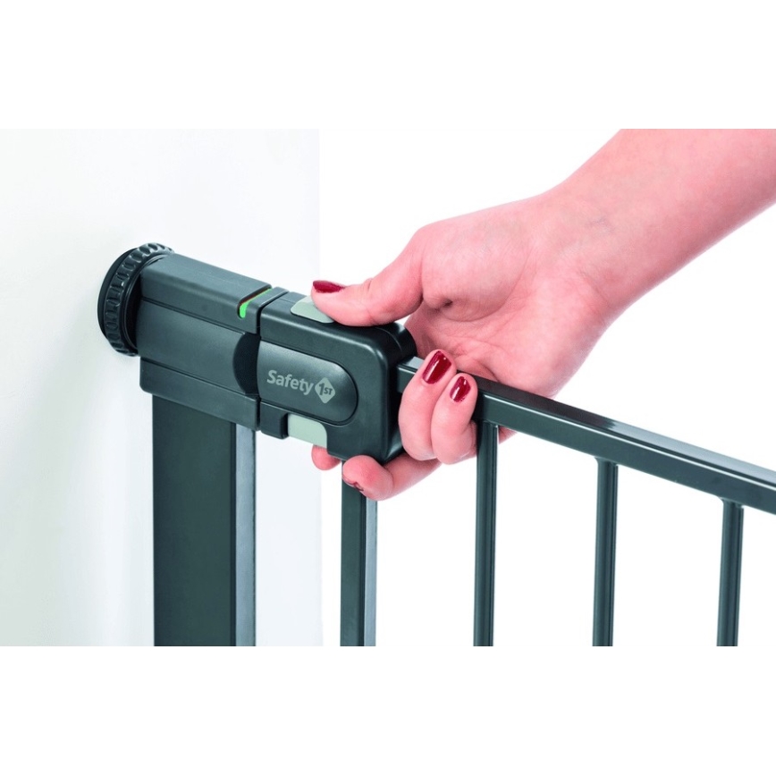 Safety 1st - Grade de protecție EASY CLOSE gri