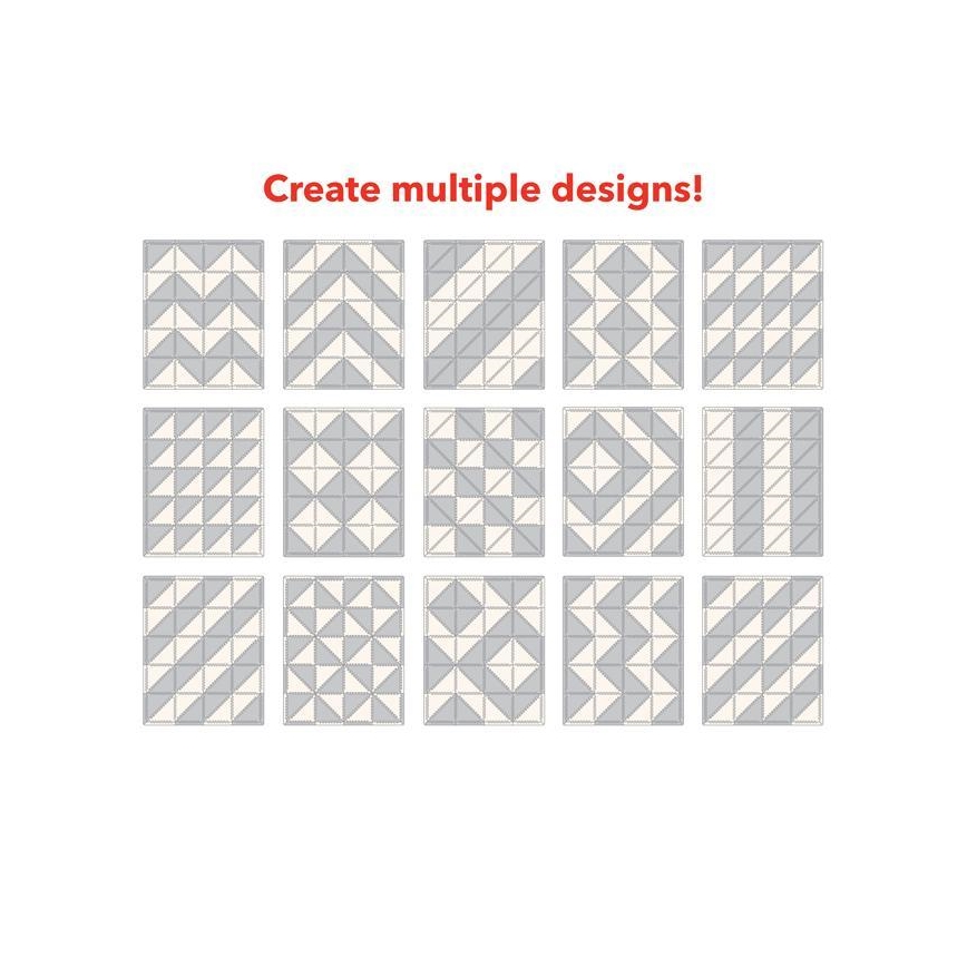 Saltar Hop - Puzzle de espuma 72pcs cinzento/ bege