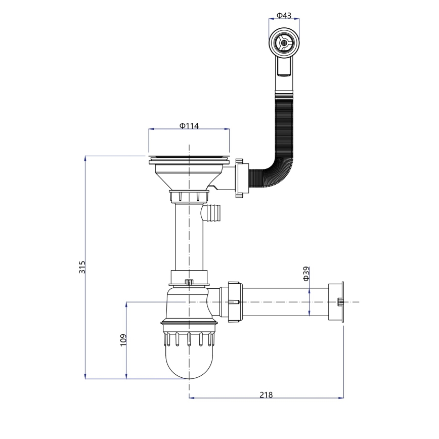 Samona - Lava-loiça SAMONA 77x44 cm granito/preto