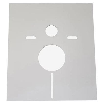 Vaso sanitário suspenso ARCHITECTURA + assento sanitário SoftClose ARCHITECTURA + botão de descarga VICONNECT + módulo embutido VICONNECT + almofada isolante VICONNECT