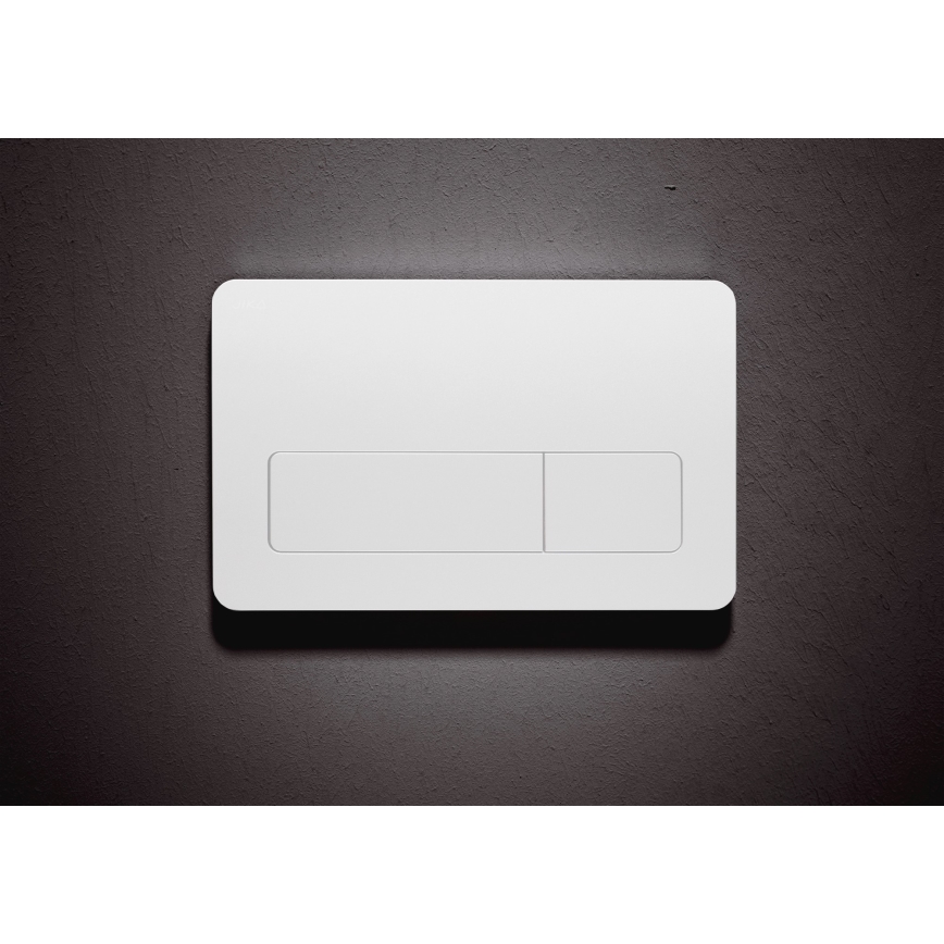 Sanita suspensa LYRA + assento sanitário SoftClose LYRA + botão de descarga DUAL + módulo para instalação embutida + arruela isolante