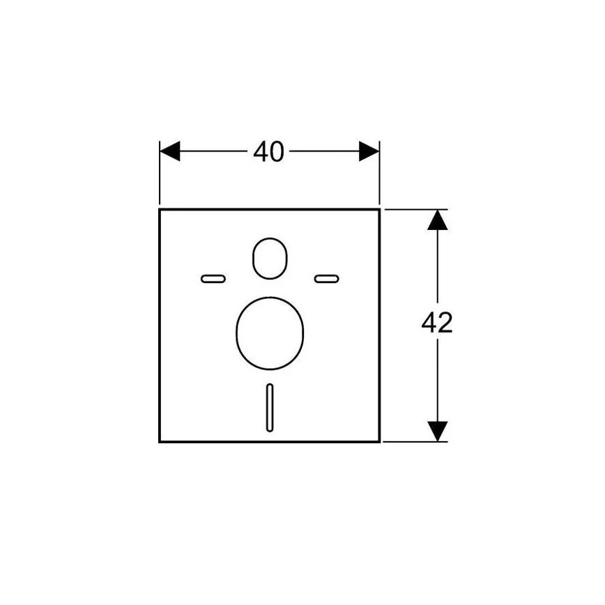 Sanita suspensa LYRA + assento sanitário SoftClose LYRA + botão de descarga DUAL + módulo para instalação embutida + arruela isolante