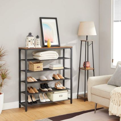 Sapateira DAVOR castanha/preta