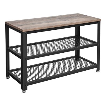 Sapateira DAVOR castanha/preta