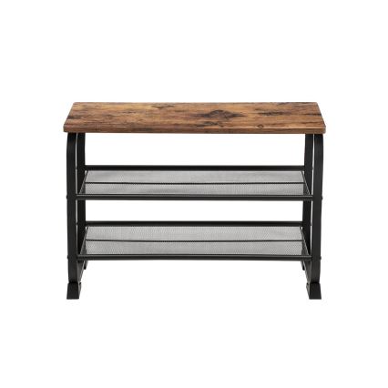 Sapateira DAVOR castanha/preta