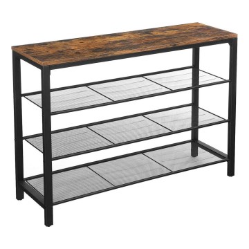 Sapateira DAVOR castanho/preto