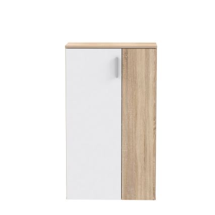 Sapateira ETON carvalho sonoma/branco