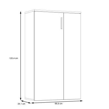 Sapateira ETON castanha/antracite
