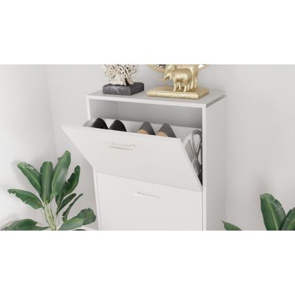 Sapateira PIGO 60x109x25 cm branca
