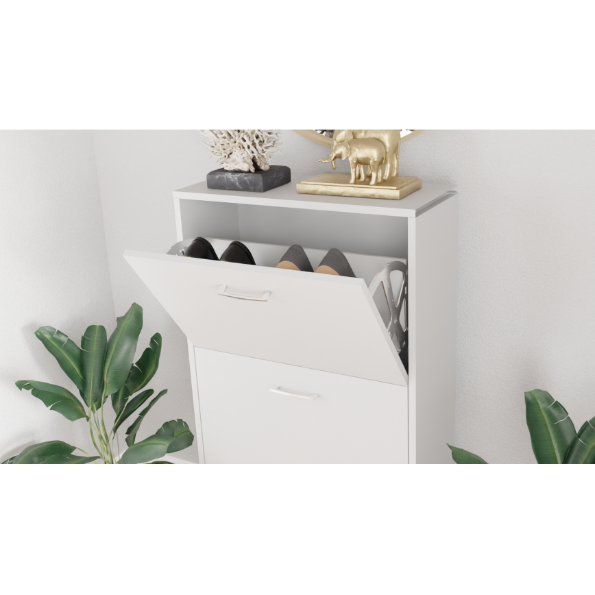 Sapateira PIGO 60x109x25 cm branca