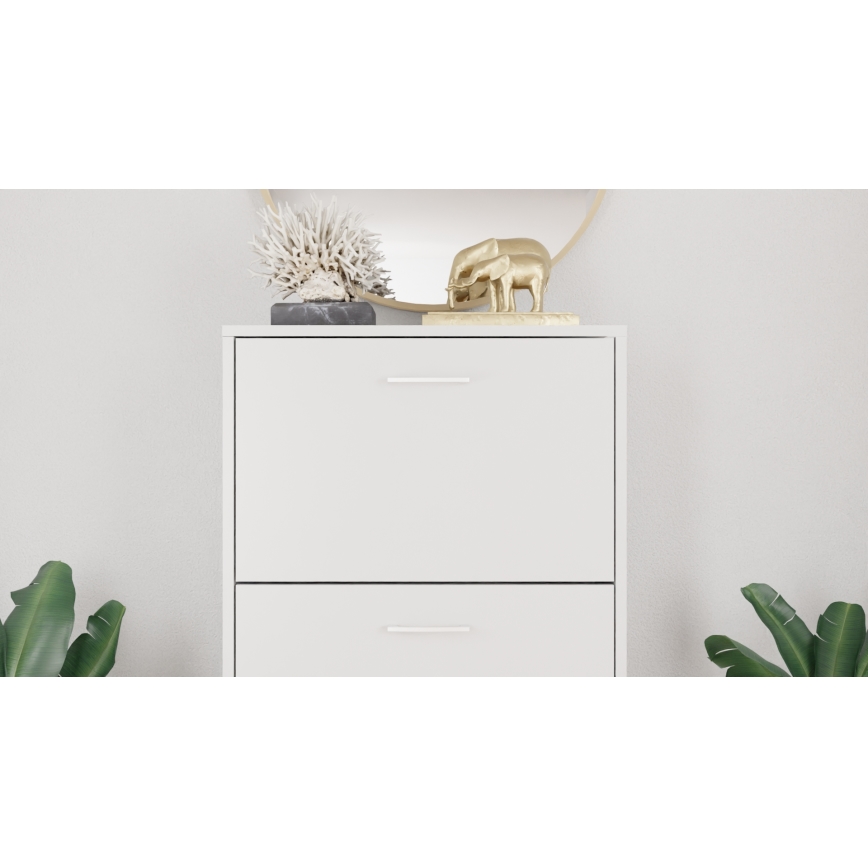 Sapateira PIGO 60x109x25 cm branca