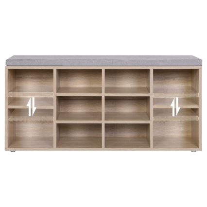 Sapateira VOREN castanha/cinza