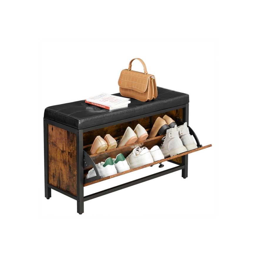 Sapateira VOREN castanha/preta