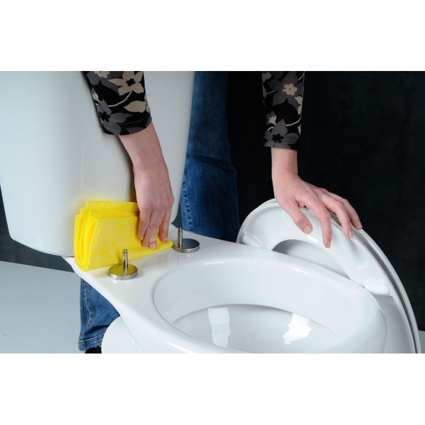 Sapho - Assento de sanita ADINA SoftClose branco