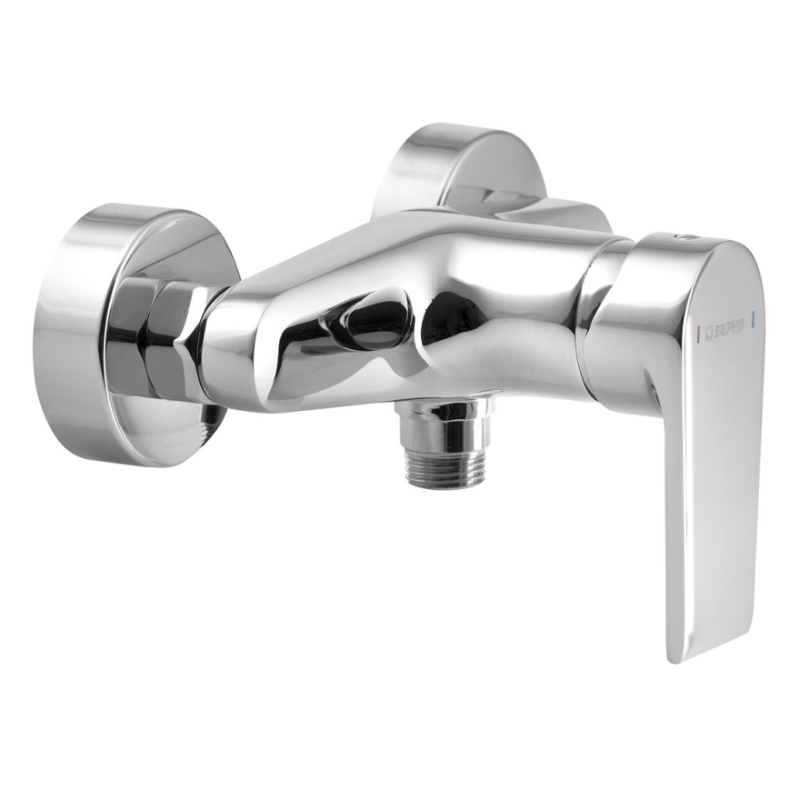 Sapho - Bateria de duche KAI, acabamento cromado brilhante