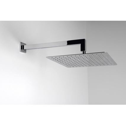 Sapho - Braço de chuveiro angular 40 cm cromado brilhante