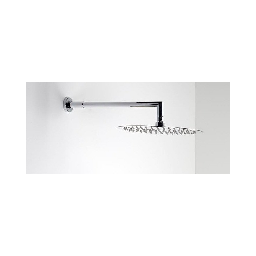 Sapho - Braço de chuveiro redondo 38 cm cromado brilhante