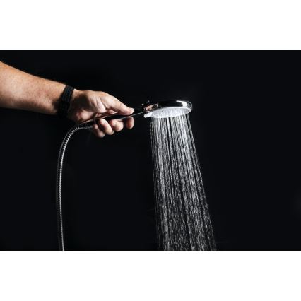 Sapho - Chuveiro de mão com modo de enxágue, cromo brilhante