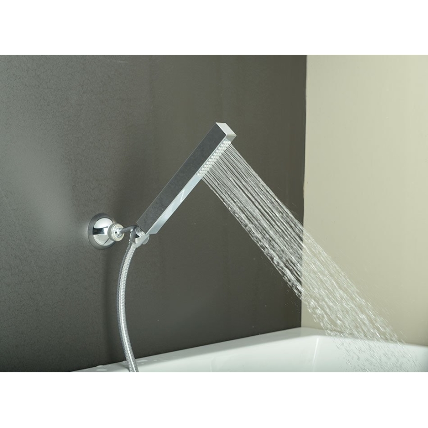 Sapho - Chuveiro de mão cromado brilhante