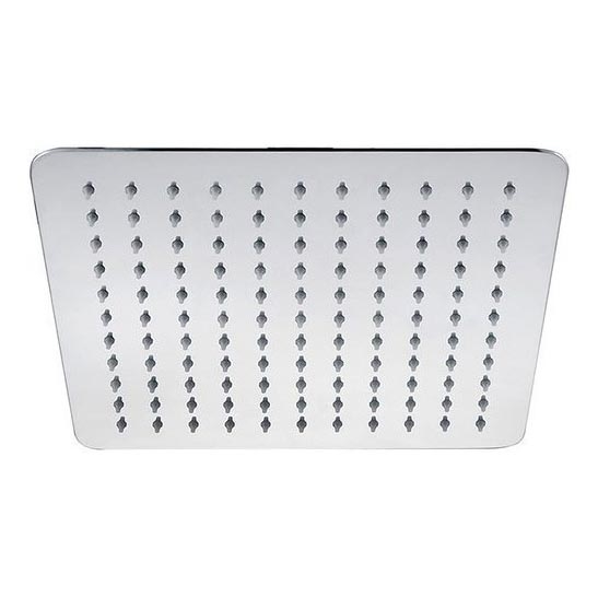 Sapho - Chuveiro de teto SLIM 25x25 cm polido aço inoxidável