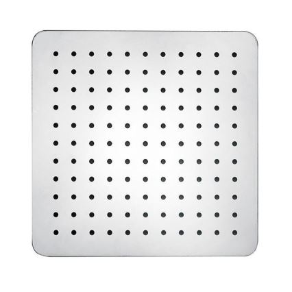 Sapho - Chuveiro de teto SLIM 25x25 cm polido aço inoxidável