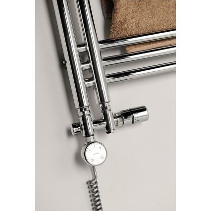 Sapho - Conjunto termostático de ligação para instalação central TWIN COMBI, lado direito/cromo brilhante