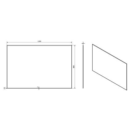 Sapho - Espelho ACCORD 120x80 cm
