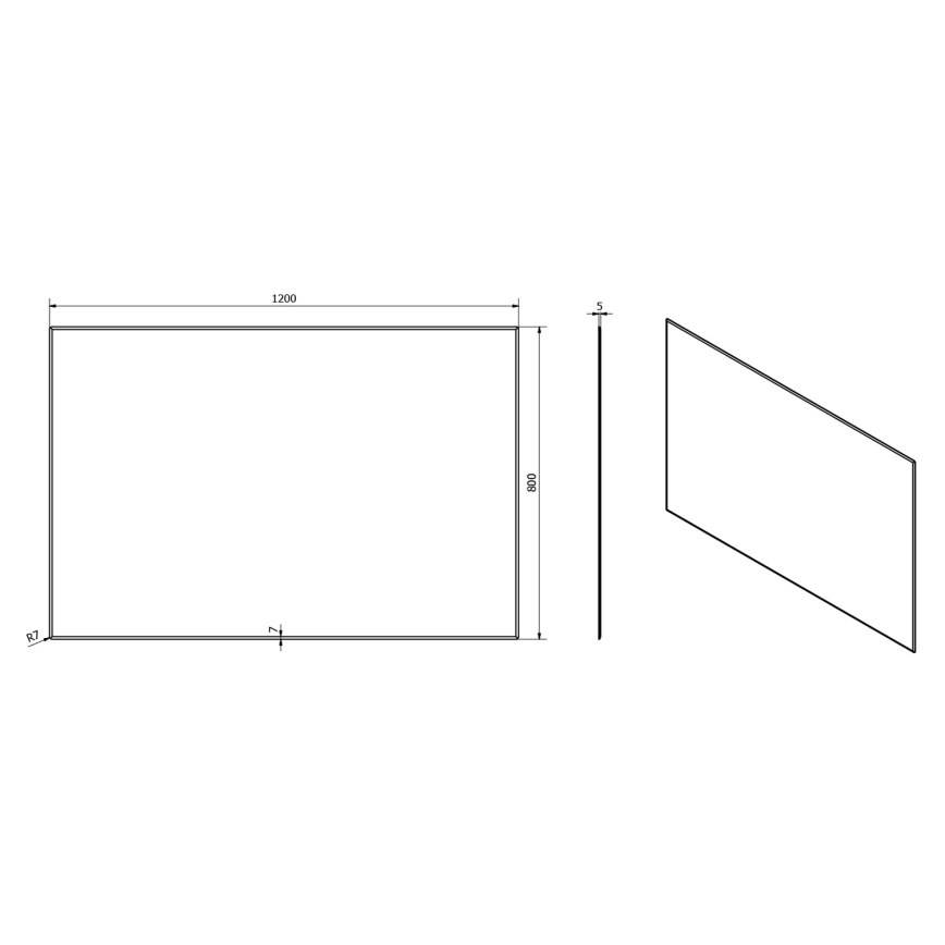 Sapho - Espelho ACCORD 120x80 cm