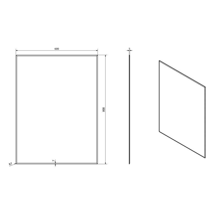 Sapho - Espelho ACCORD 60x80 cm