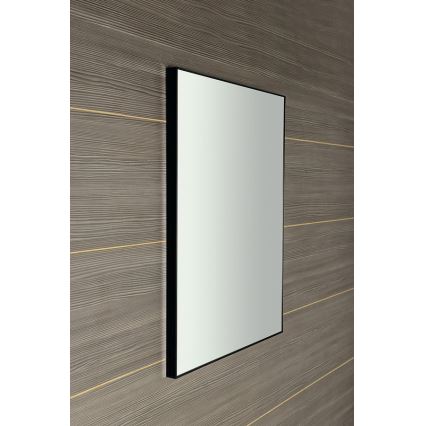 Sapho - Espelho com moldura AROWANA 60x80 cm preto fosco