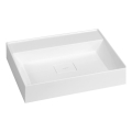 Sapho - Lavatório suspenso GODIVA 58x44 cm mármore/branco