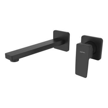 Sapho - Misturador de lavatório 2 furos TURSI preto mate